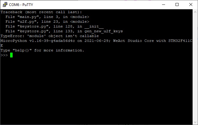 bug with new urandom · Issue #1 · pmvr/micropython-fido2 · GitHub