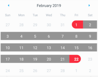 Starting day and ending day styling issue · Issue #744 · wix/react ...