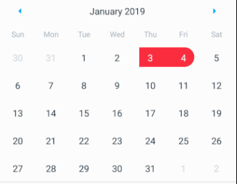 Starting day and ending day styling issue · Issue #744 · wix/react ...