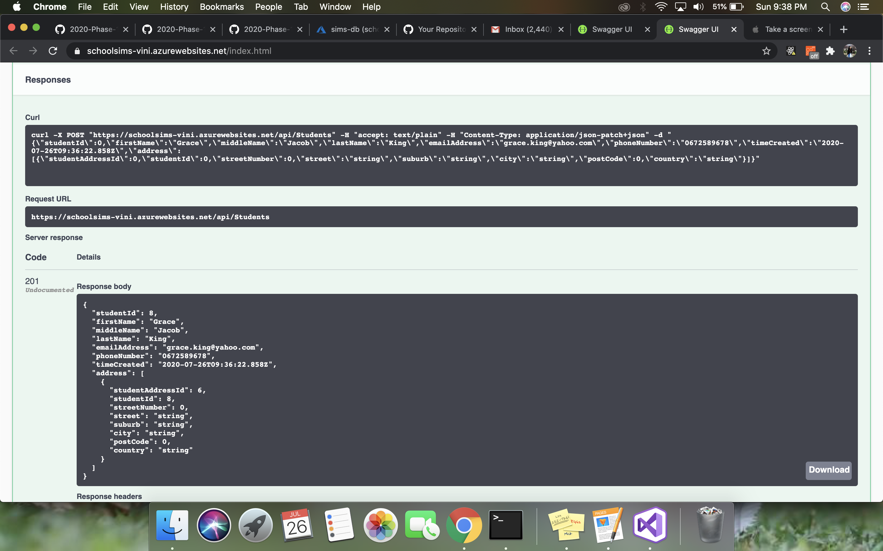 GitHub - vinivarghese/StudentSIMS