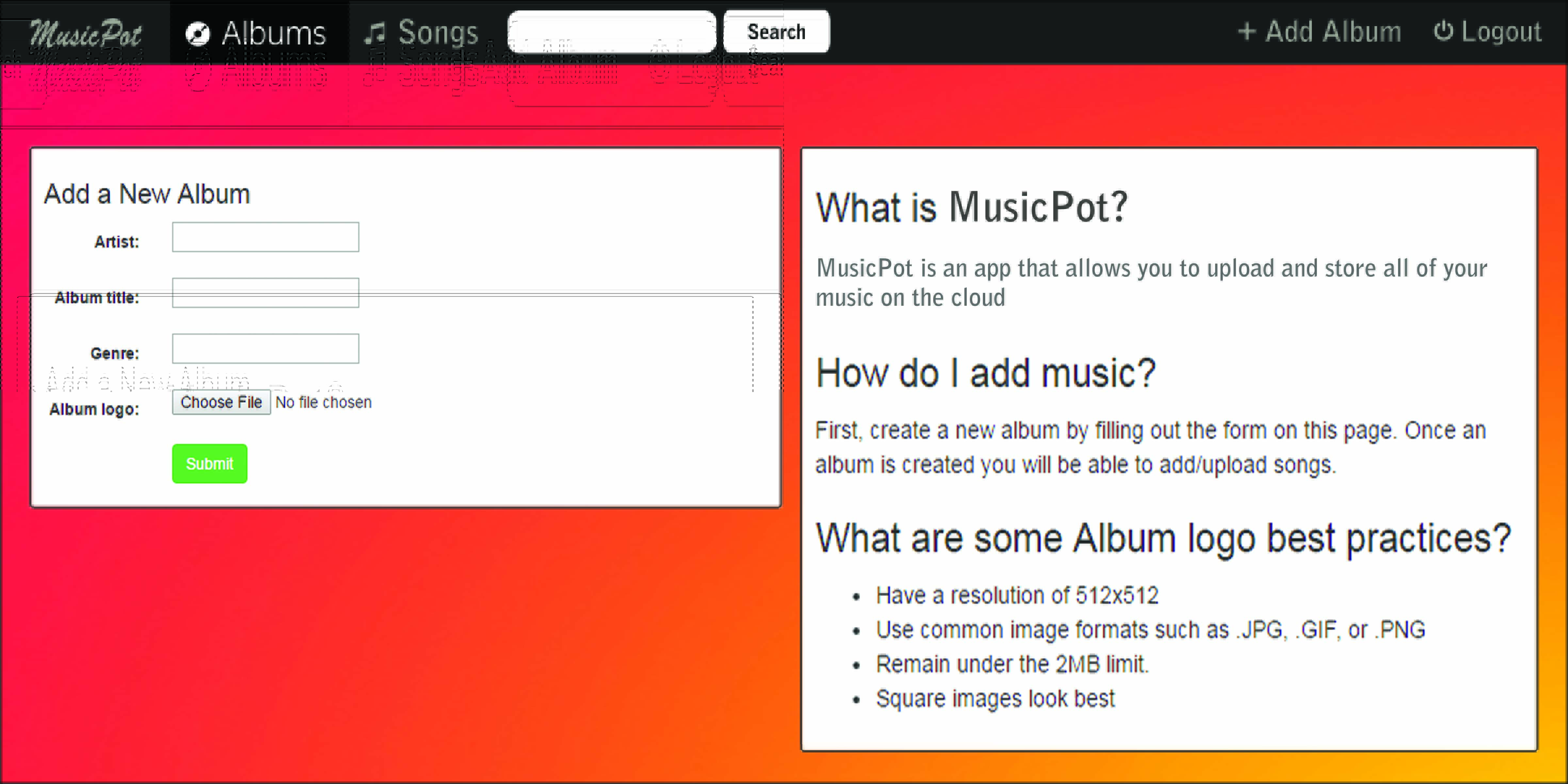 GitHub - gaganlohar/Django_website: MusicPot website using Django