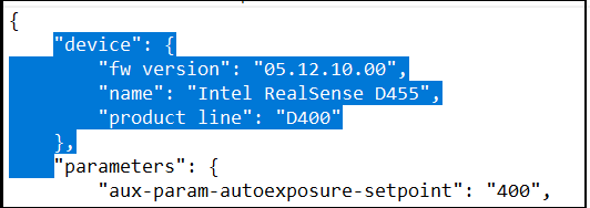 Unable to load JSON parameter file with pyrealsense2 · Issue #10376 ...