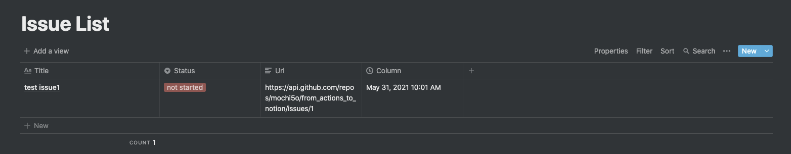 test issue1 · Issue #1 · mochi5o/from_actions_to_notion · GitHub