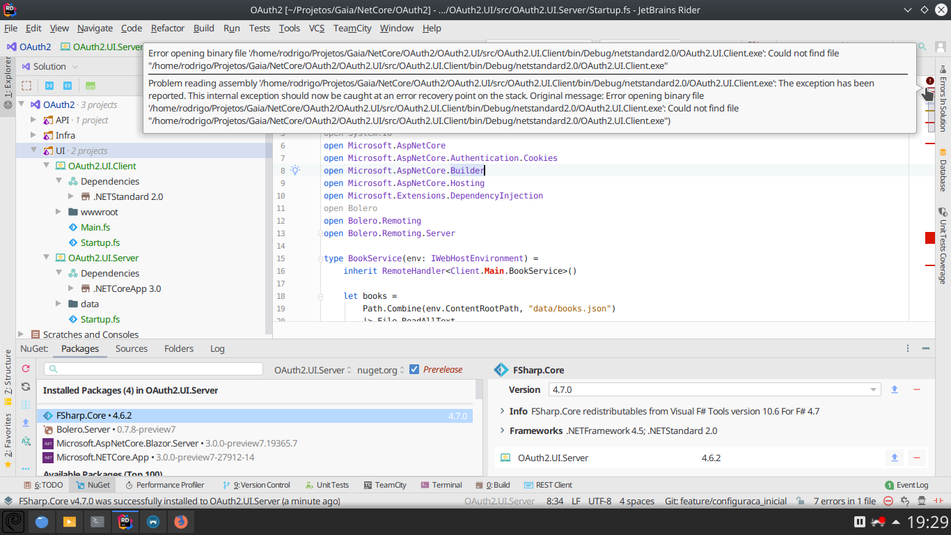 Error trying to compile · Issue #67 · fsbolero/Bolero · GitHub