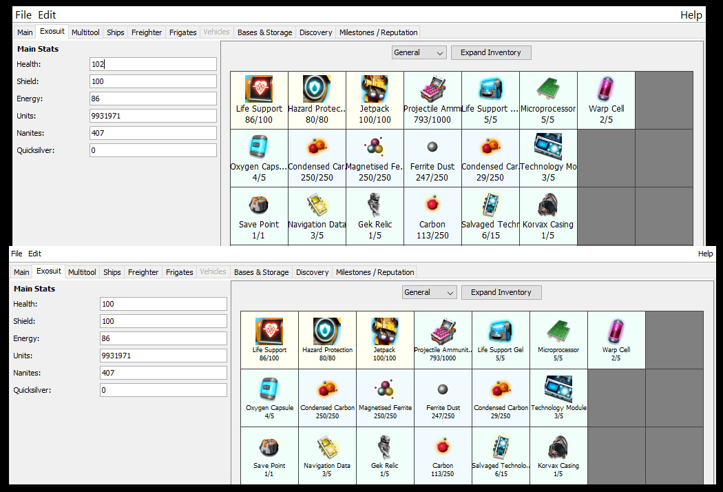 font scaling issue · Issue #59 · goatfungus/NMSSaveEditor · GitHub