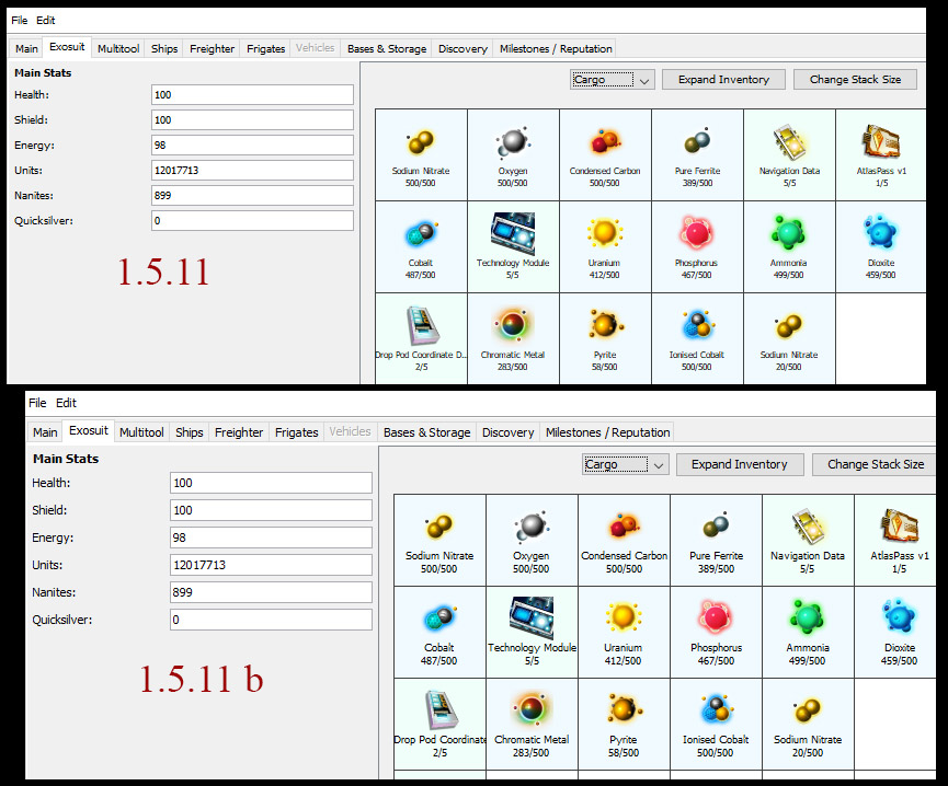 font scaling issue · Issue #59 · goatfungus/NMSSaveEditor · GitHub