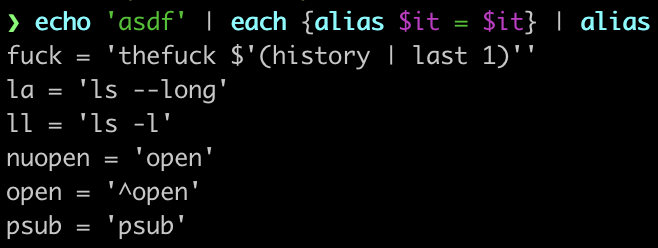 alias with variable does not work · Issue #4228 · nushell/nushell · GitHub