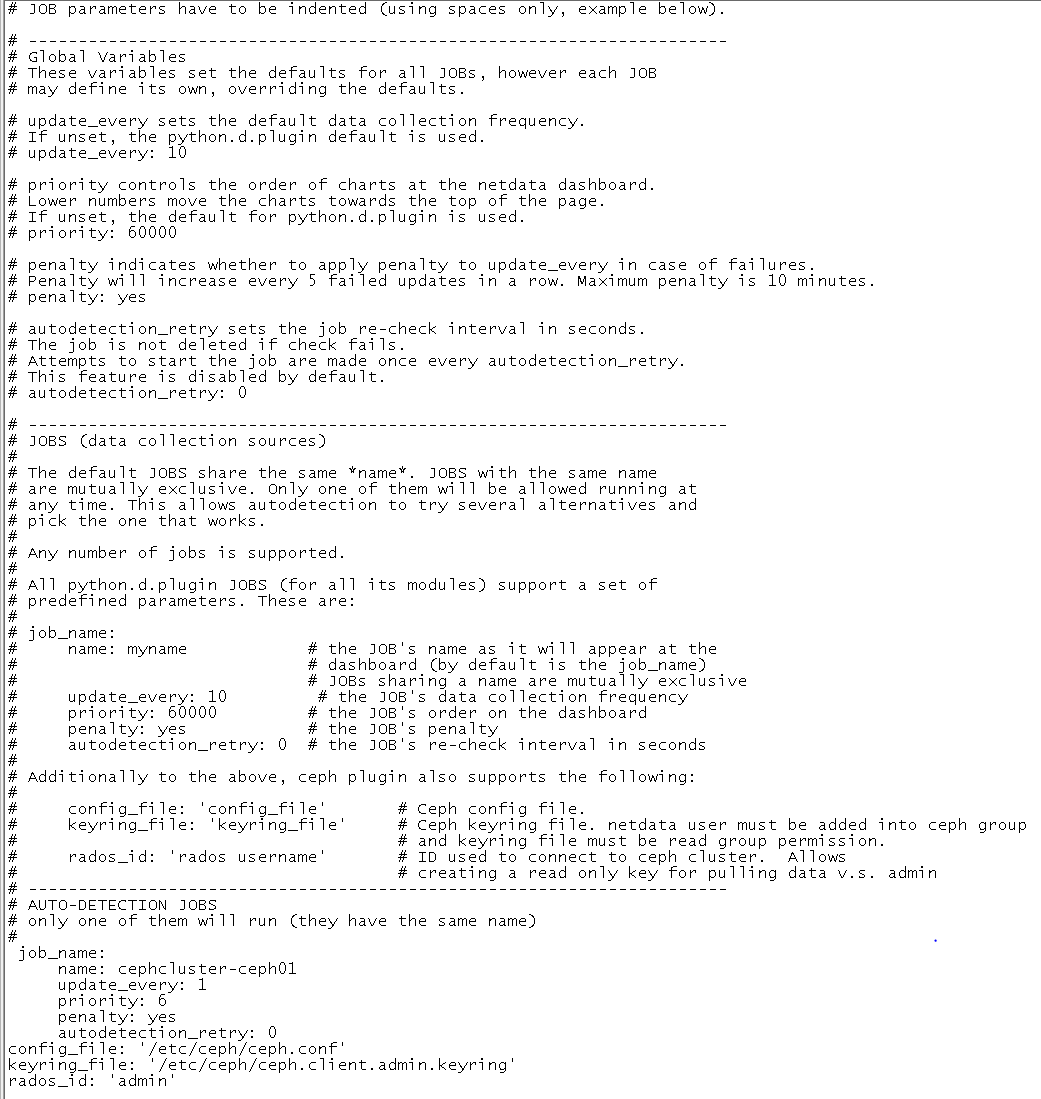 About activating Ceph monitoring · Issue #10272 · netdata/netdata · GitHub