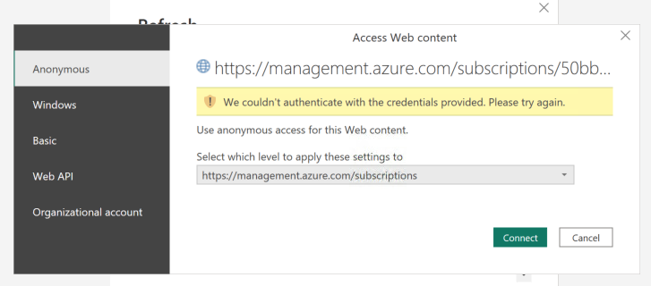Unable to authenticate to management API with Tenant Reader · Issue ...