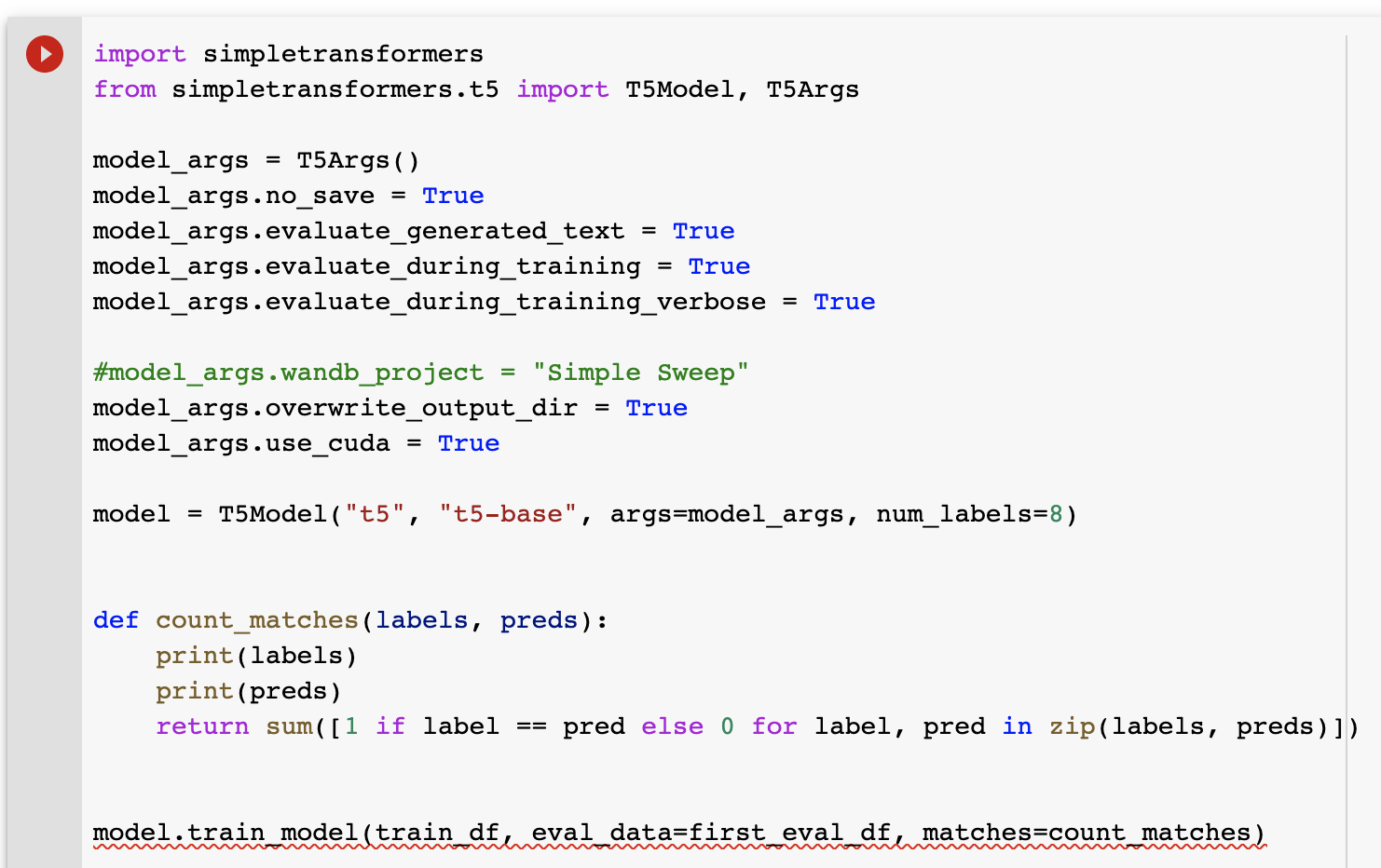 T5 for Multi-Label Classification · Issue #1071 · ThilinaRajapakse ...