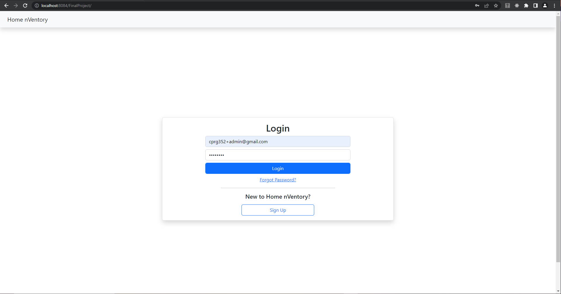 GitHub - dakotachatt/Home-Inventory-Manager: Home inventory management ...