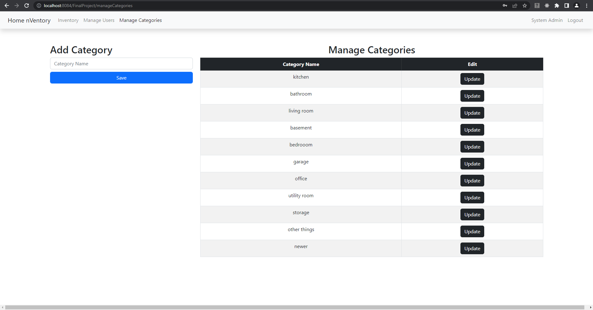 GitHub - dakotachatt/Home-Inventory-Manager: Home inventory management ...