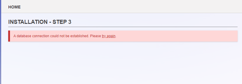 Cannot connect to database. · Issue #960 · GibbonEdu/core · GitHub