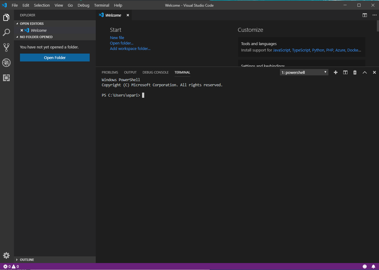 Integrated terminal doesn't draw properly on open · Issue #75123 ...