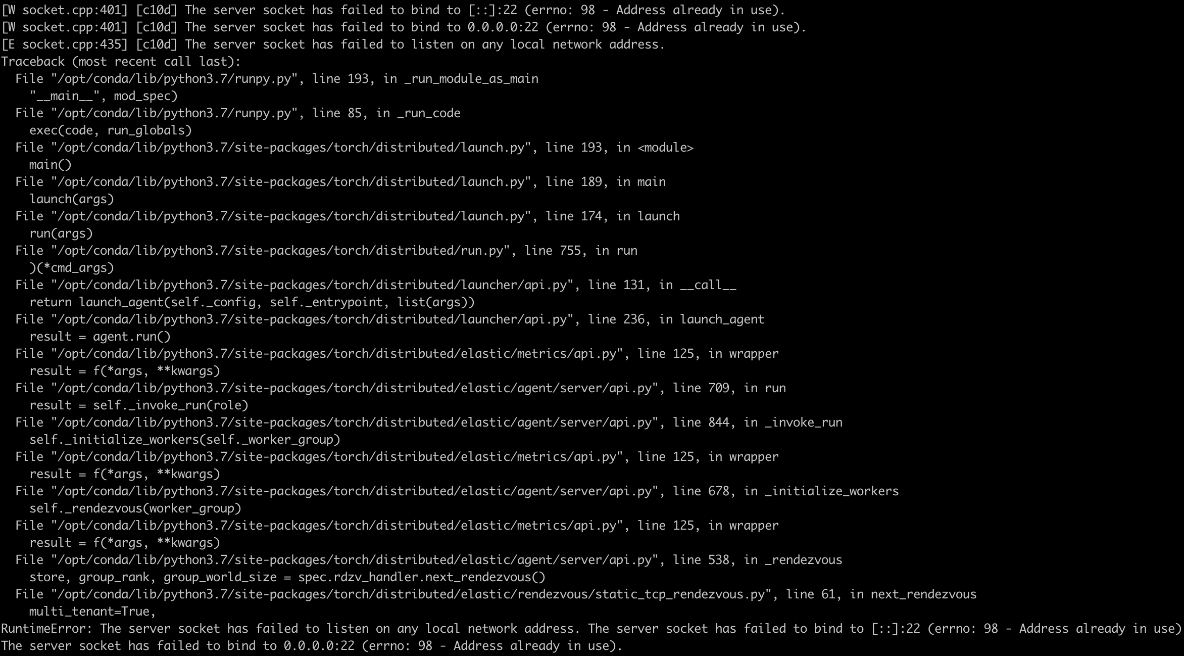 Server socket address error after installation! · Issue #960 · open ...