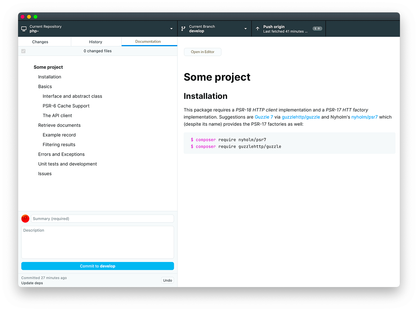 Show README in Desktop app (Enhancement proposal) · Issue #11433 ...