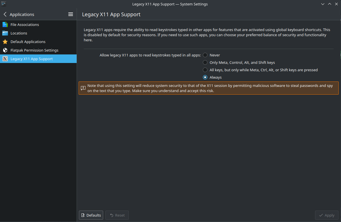 Keybinds not working issue 115 maltejur discord screenaudio github