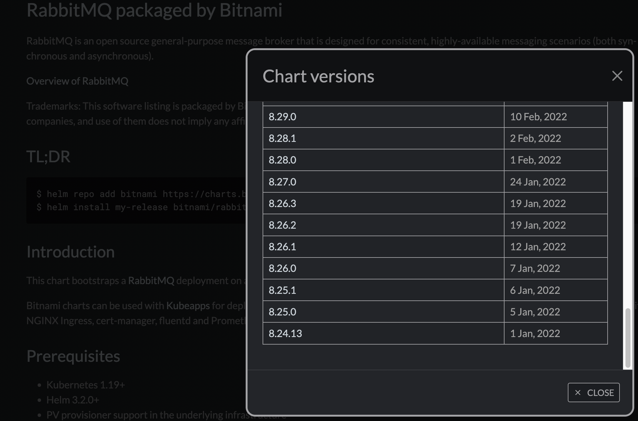 Rabbitmq version for helm seems deprecated · Issue 6386 · DefectDojo