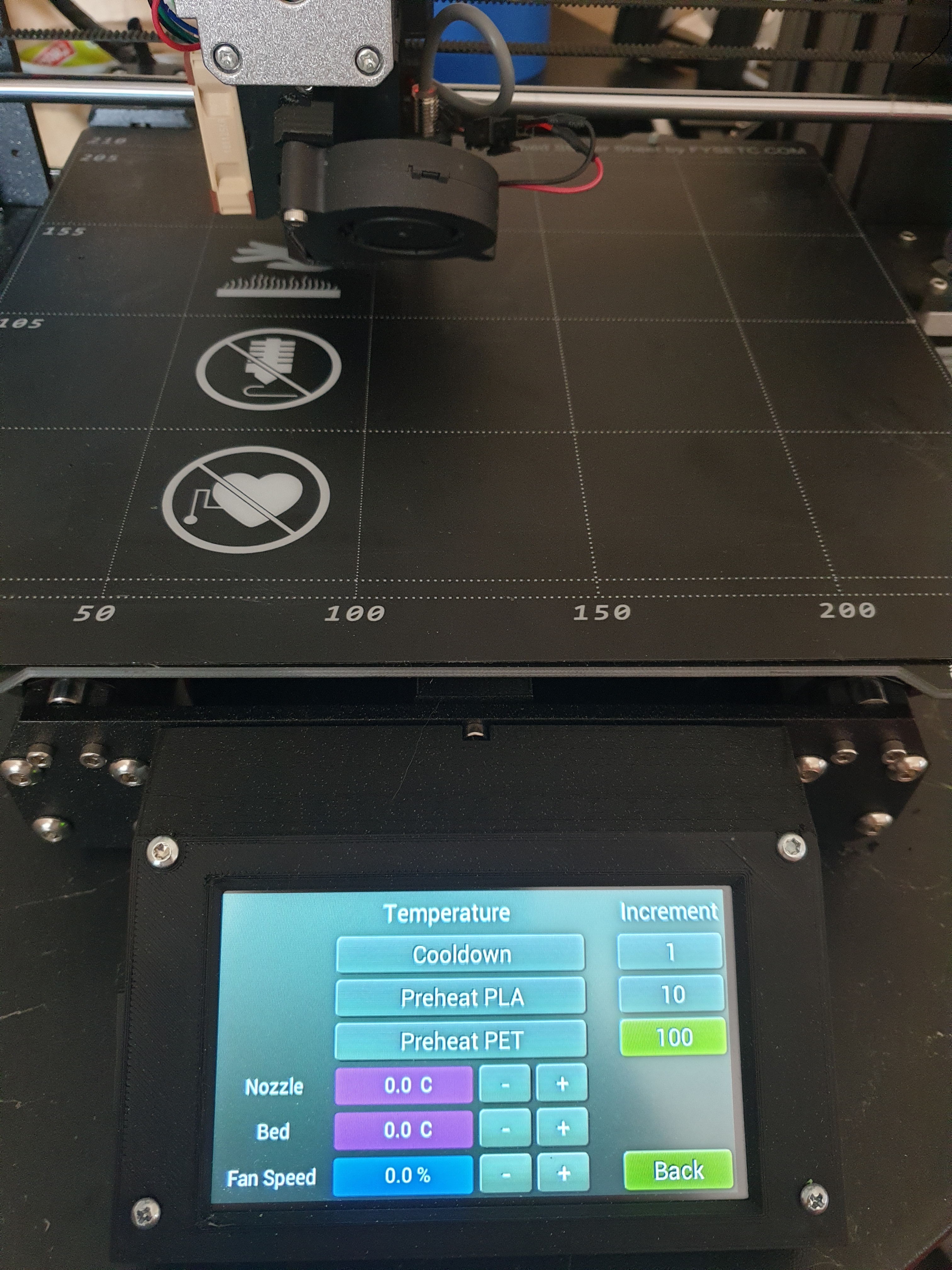 PreheatButtons