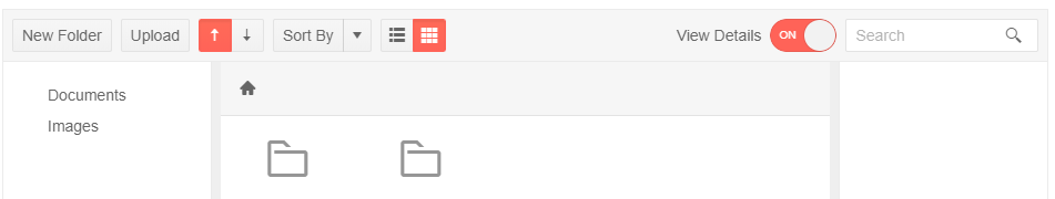 (Material theme) Issues with the layout of the FileManager's Toolbar ...