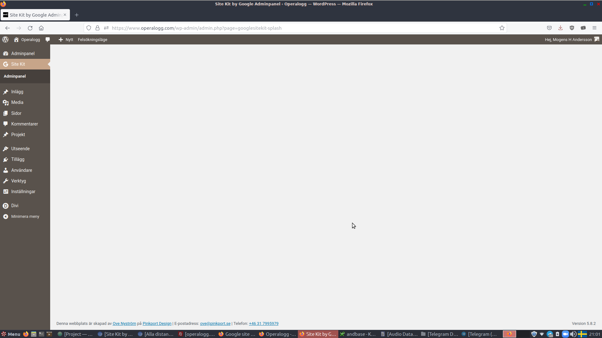 Blank SK dashboards · Issue #4445 · google/site-kit-wp · GitHub