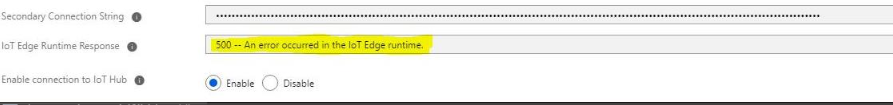 Status of Edge Runtime is not updating on Azure Portal Under IoT Hub ...