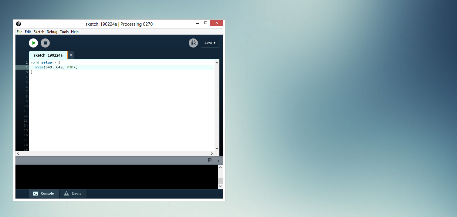 Sketch not running on P2D and P3D · Issue #5802 · processing/processing ...