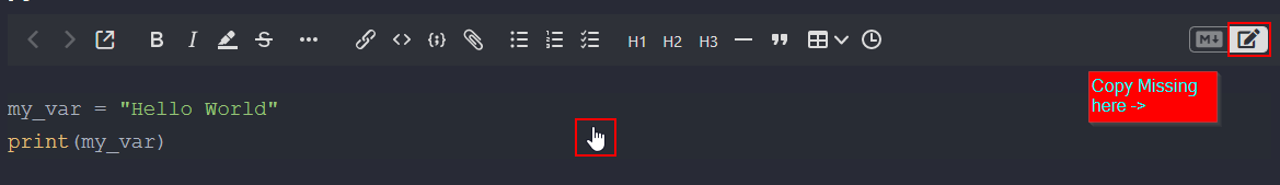 Copy button is missing when in the View Mode · Issue #1 · LightAPIs ...