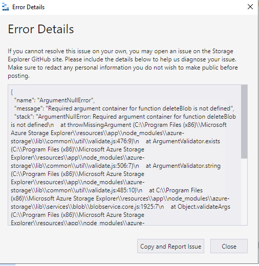 Fail to delete ADLS Gen2 blob snapshots · Issue 5593 · microsoft