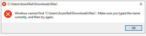 Error Download File Name Can't download one searched file using 'Download All' (The letter ...