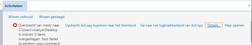 The strings append to log message are not localized in Activities panel ...