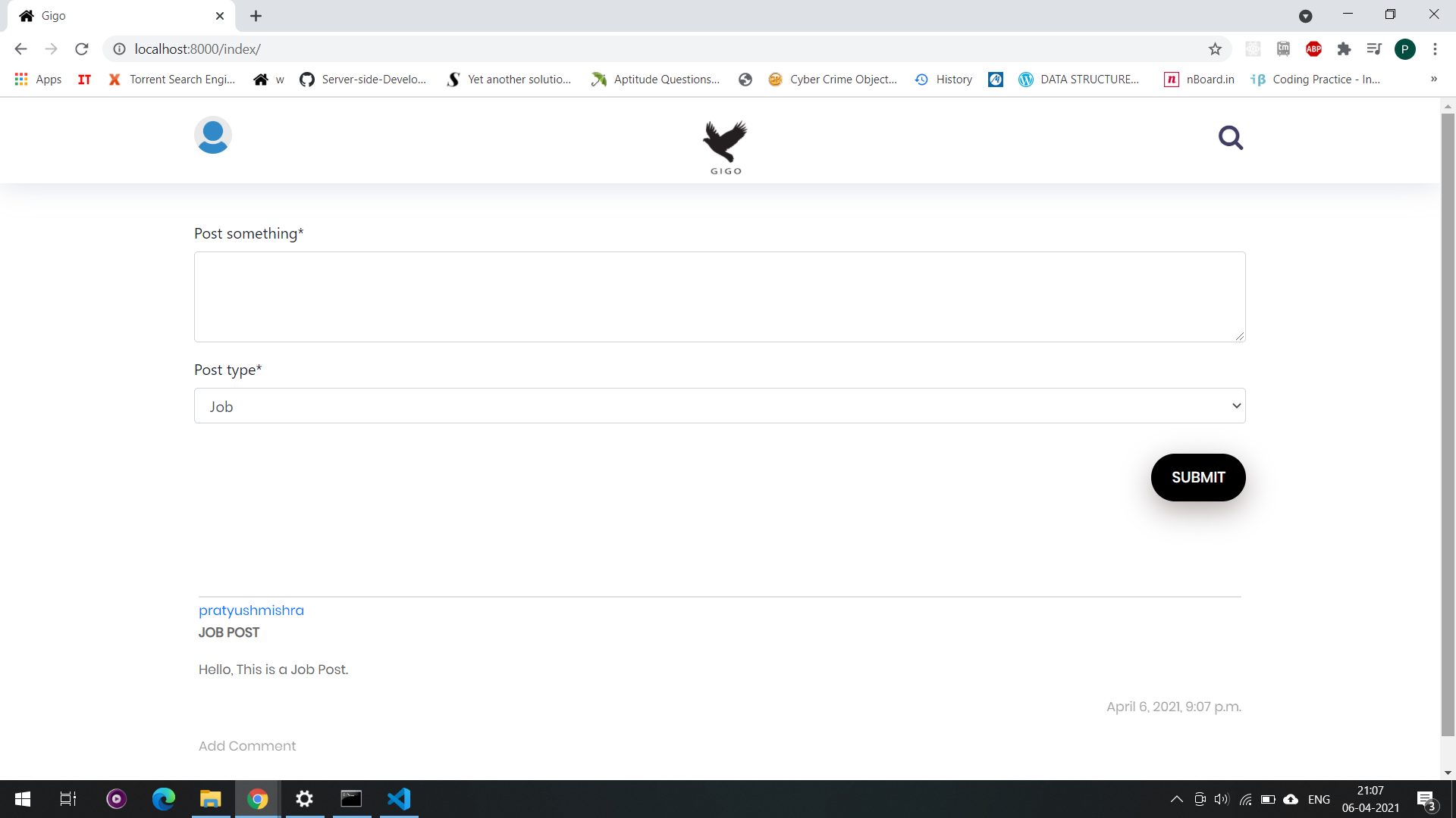 github django py Images High Quality Grahic GitHub - pratyuuush/Django-Project