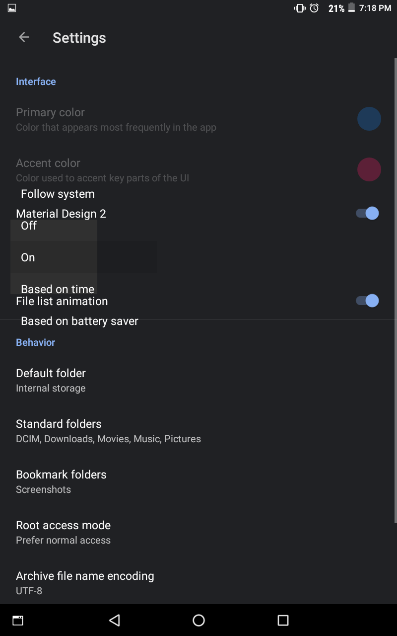 Transparent background of options in android 6 · Issue #403 · zhanghai ...