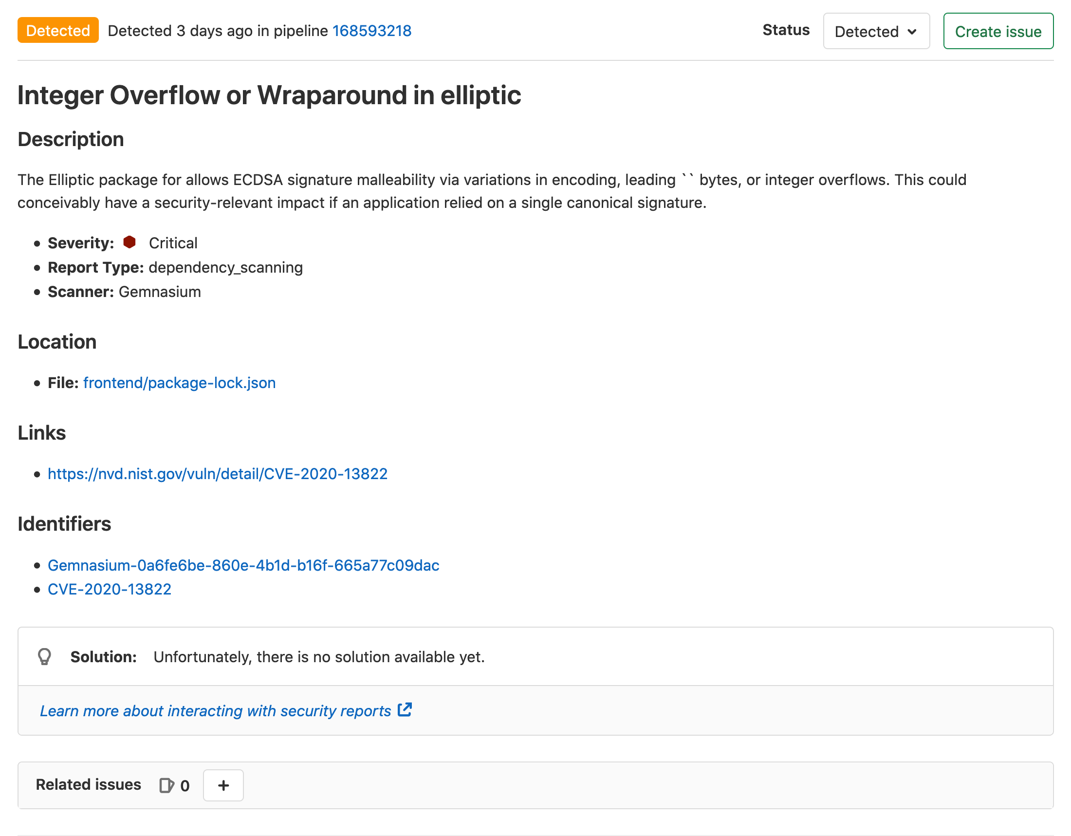 Upgrade elliptic dependency to reduce security risk · Issue #359 ...