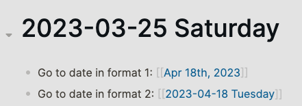 Daily page references not updated automatically after date format ...