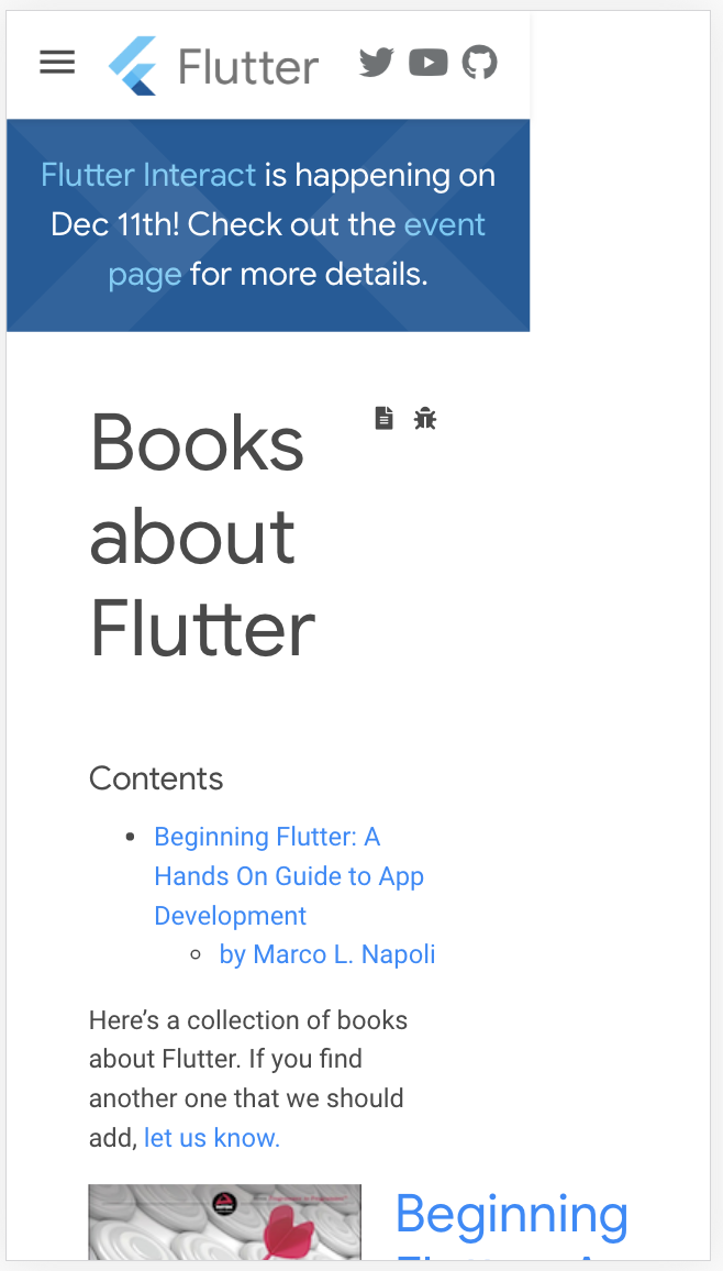 Books page issues: isn't mobile friendly, and ToC issues · Issue #3218 ...