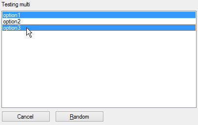 select and press enter1