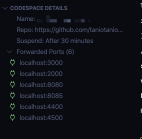 Codespaces - saving ports for future use · Issue #101766 · microsoft ...
