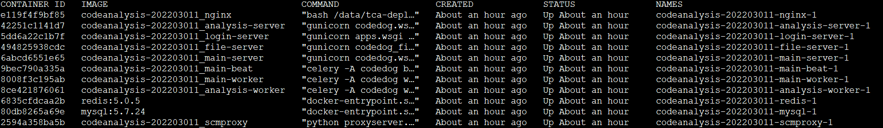 Docker部署完成后，登录接口报错500 · Issue #188 · Tencent/CodeAnalysis · GitHub