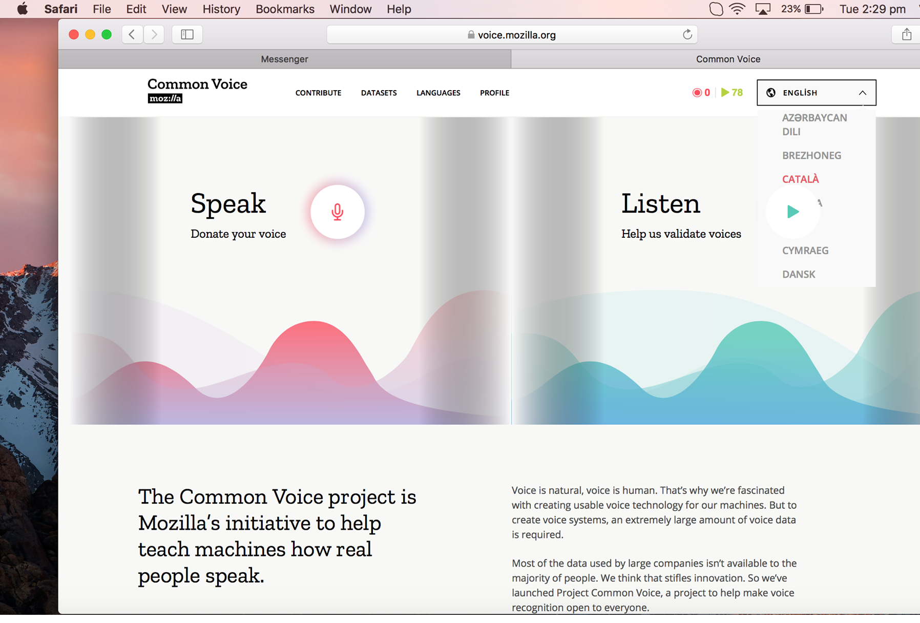 [Safari] The language dropdown scrollbar is not displayed · Issue