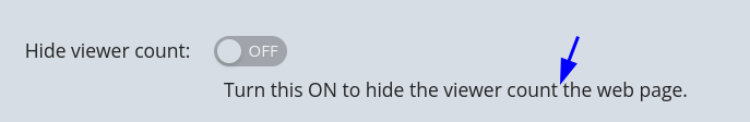 Typo in disable viewer count toggle · Issue #2792 · owncast/owncast ...