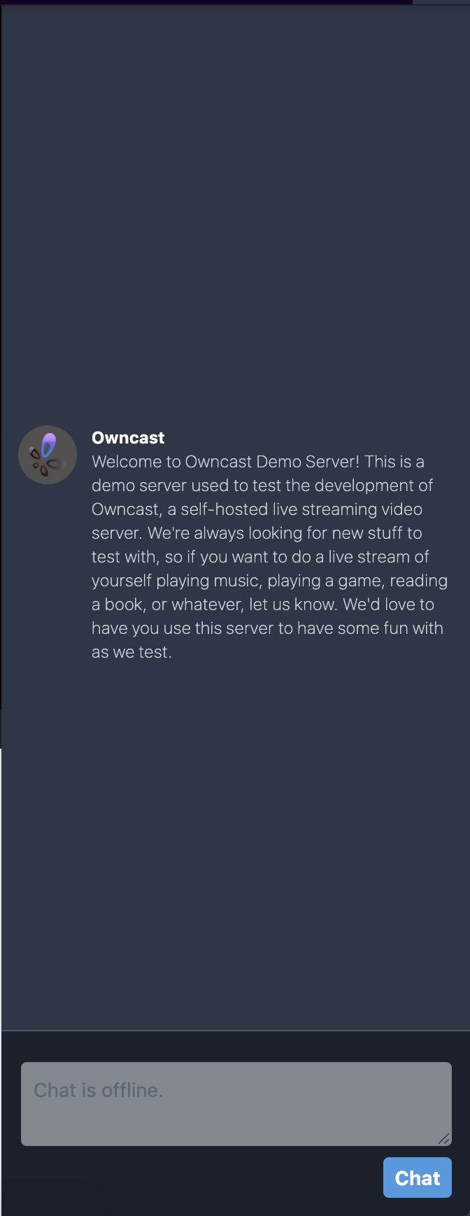 First chat messages are not aligned to the bottom · Issue #87 · owncast ...