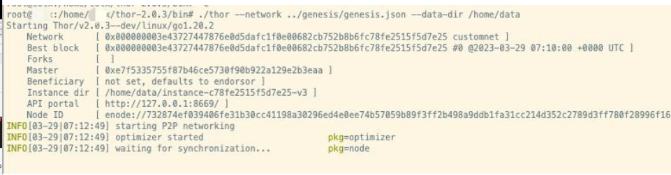 Unknown error while creating custom network · Issue #573 · vechain/thor ...