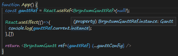 No type definitions for Bryntum Gantt React wrappers (or wrapped Gantt ...