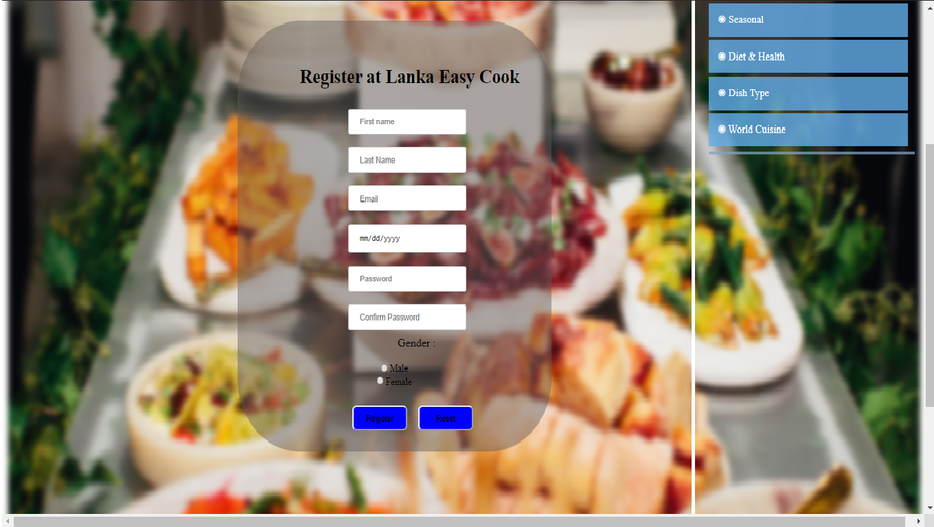 GitHub - piyumantha-perera/Online-Recipe-Management-System: Designed a ...