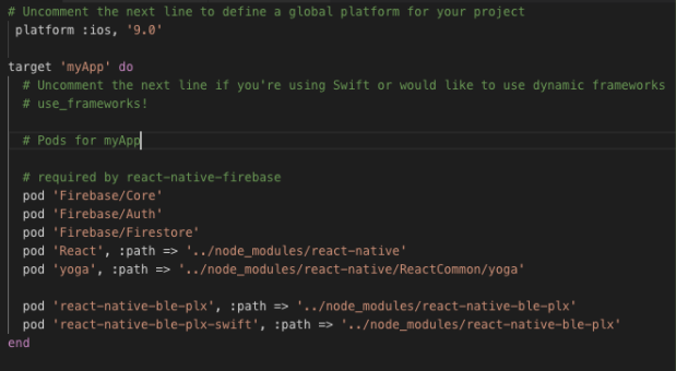 Build Failed only ios - 'react-native-ble-plx-swift.modulemap' not ...