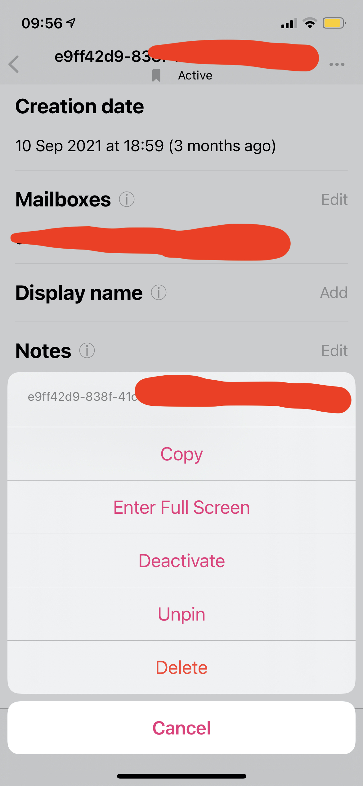 Add the ability to delete an alias from Android mobile app · simple ...