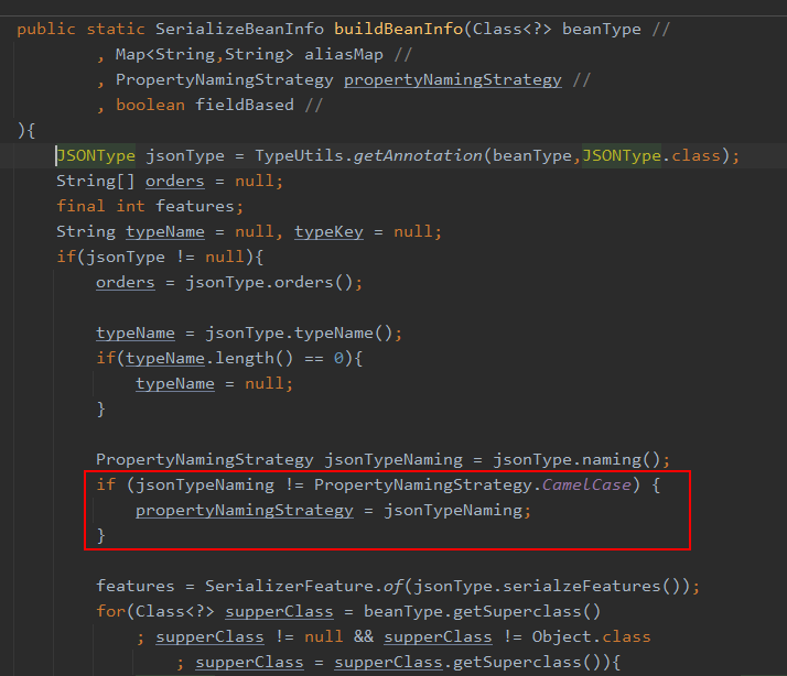 序列化驼峰问题 · Issue #3652 · alibaba/fastjson · GitHub