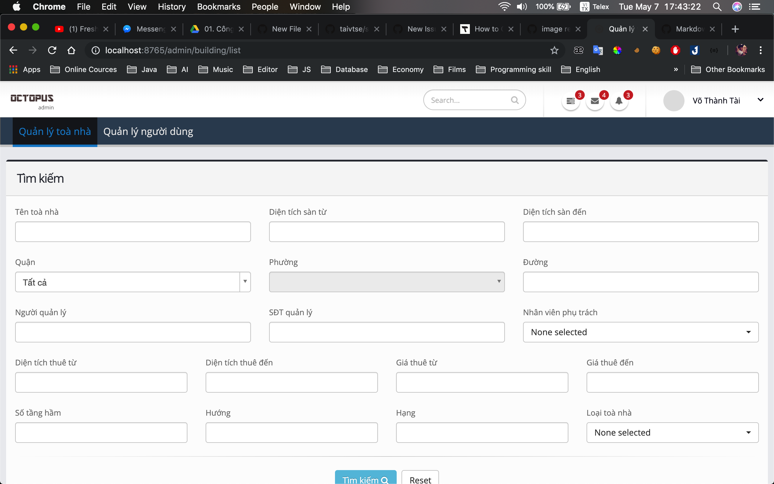 GitHub - taivtse/estate-jsp-servlet-project: A buildings management ...