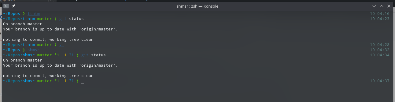 git - repo's current master branch displays as "*1 !1 ?1" · Issue #9247 ...